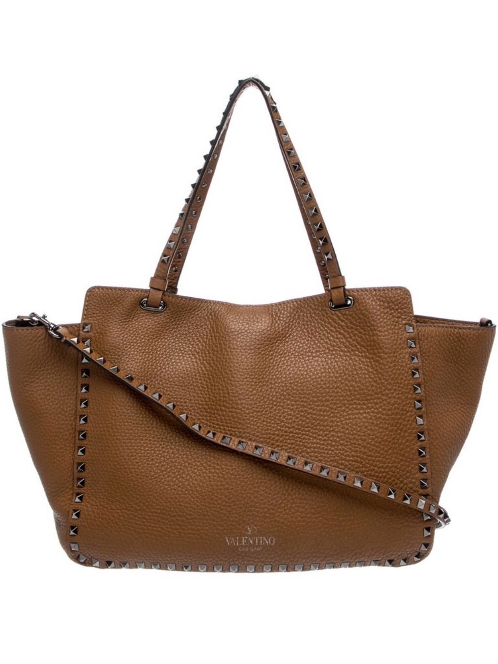 Valentino Rockstud Tote Bag w/ Crossbody Strap - Excellent Condition - Authentic - Picture 3 of 13